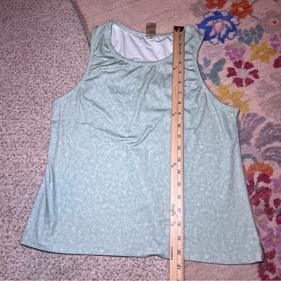 CALIA Women's Keyhole Back Marble Light Green Size Small Athletic - Picture 6 of 6